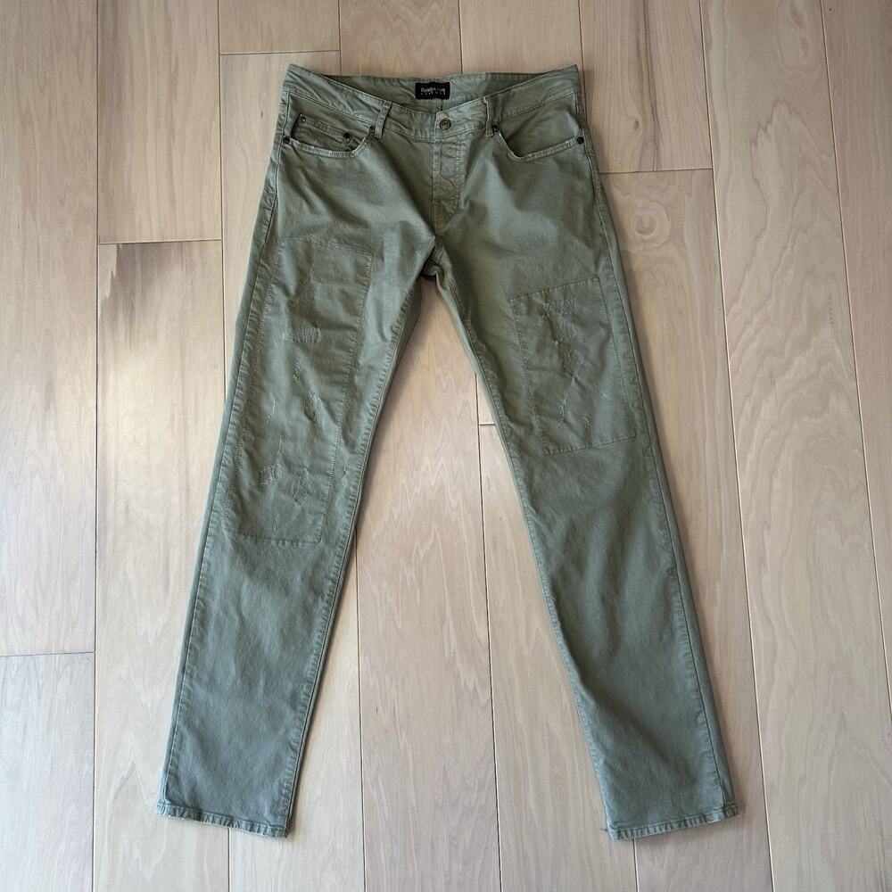 Patrizia Pepe Firenze Distressed Garment-Dyed Jeans Men’s 35